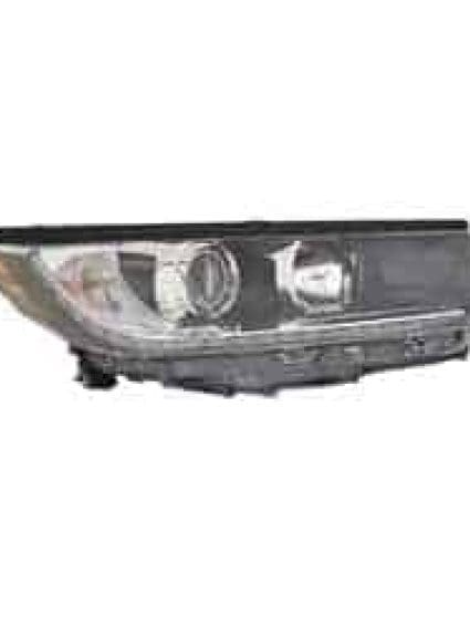 TO2503253 Passenger Side Headlight Assembly