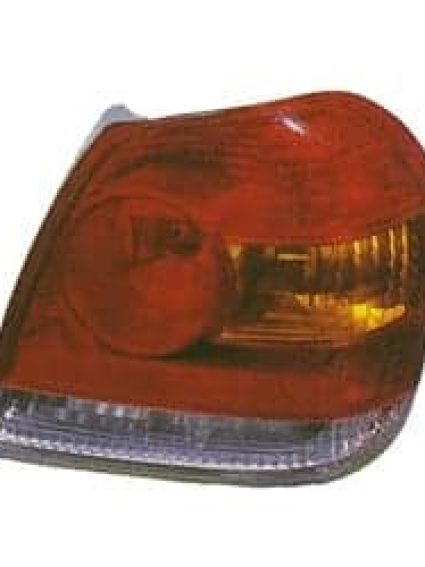 TO2818123 Rear Light Tail Lamp Lens and Housing Driver Side