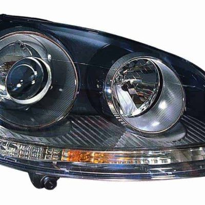 VW2503133 Passenger Side Headlight Lens and Housing