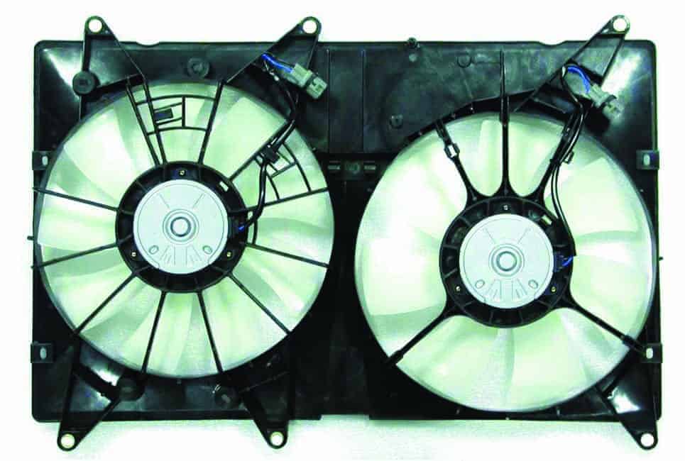 LX3115110 Cooling System Fan Dual Radiator Assembly LX3115110 Cooling System Fan Dual Radiator Assembly