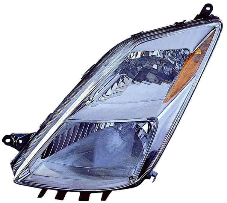 TO2502159C Driver Side Headlight Lens and Housing TO2502159C Driver Side Headlight Lens and Housing