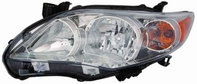 TO2502203C Driver Side Headlight Assembly