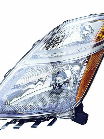 TO2518110C Driver Side Headlight Lens and Housing