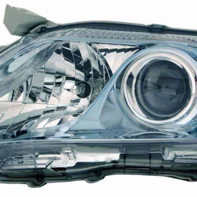 TO2518126C Driver Side Headlight Lens and Housing