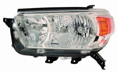 TO2518127C Driver Side Headlight Lens and Housing