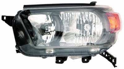 TO2518128C Driver Side Headlight Lens and Housing
