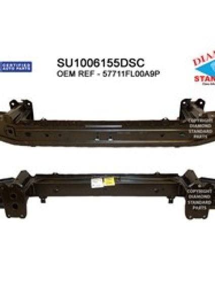 SU1006155DSC Front Bumper Impact Bar