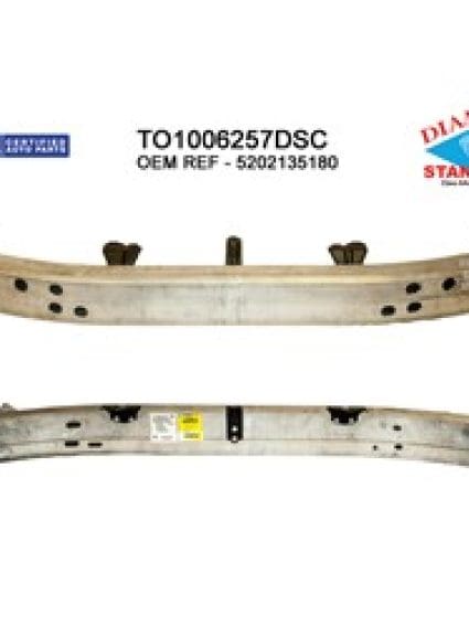 TO1006257DSC Front Bumper Impact Bar