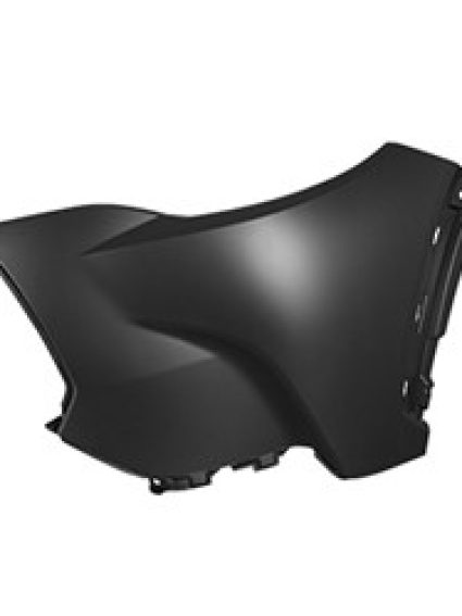 TO1016102C Front Driver Side Bumper Cover