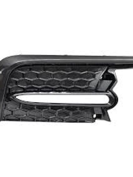 TO1039269 Front Bumper Insert Fog Light Bezel Passenger Side