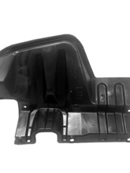 TO1218133C Front Passenger Side Grille Air Deflector