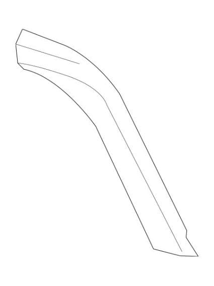 TO1791128 Body Panel Quarter Flare Passenger Side