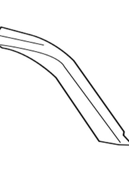 TO1791130 Body Panel Quarter Flare Passenger Side