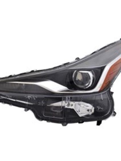 TO2502282 Driver Side Headlight Assembly