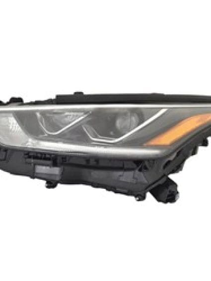TO2502294C Front Light Headlight Assembly Driver Side