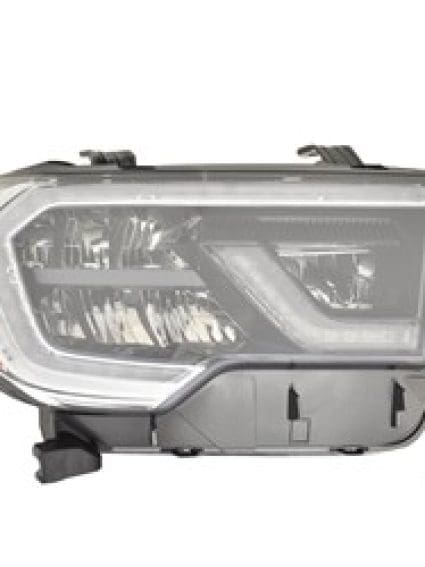 TO2503265C Front Light Headlight Assembly Passenger Side