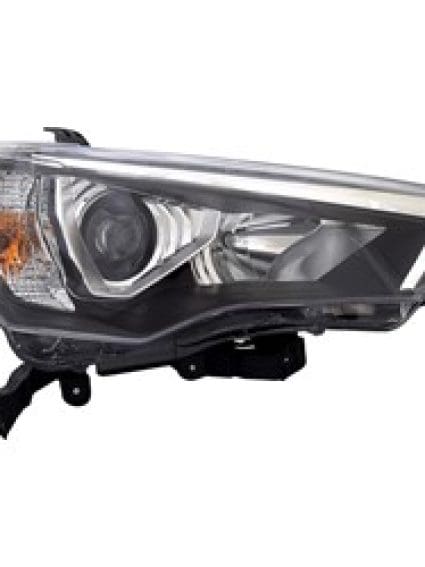 TO2503309C Passenger Side Headlight Assembly