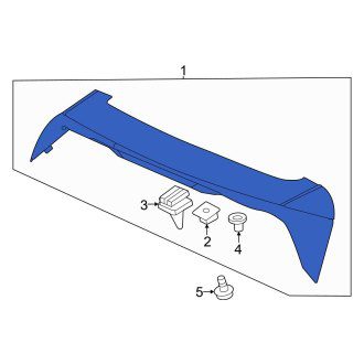 HO1095125 Front Bumper Lower Spoiler