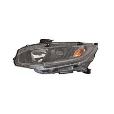 HO2502198 Driver Side Headlight Assembly