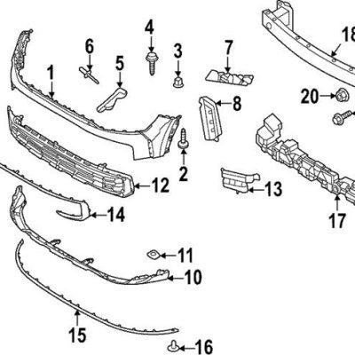 KI1038185 Driver Side Air Duct
