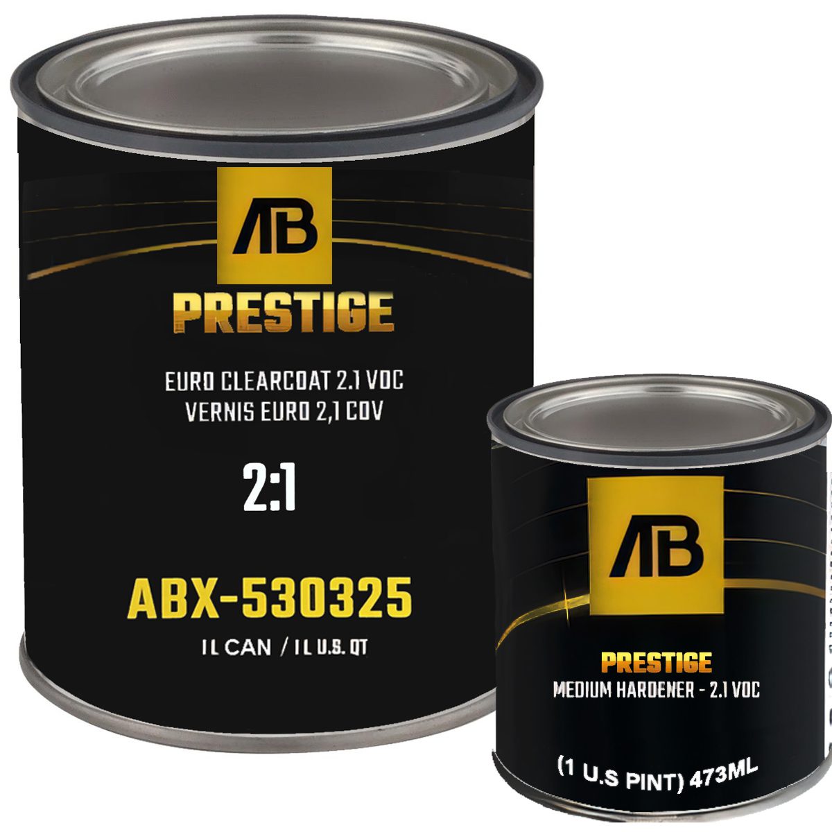 21 High Solids Clearcoat - Quart Kit