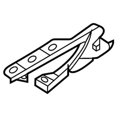 KI1236199 Passenger Side Hood Hinge