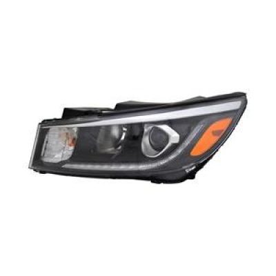 KI2502233 Driver Side Headlight Assembly KI2502233 Driver Side Headlight Assembly