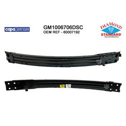 GM1006706DSC Front Bumper Impact Bar