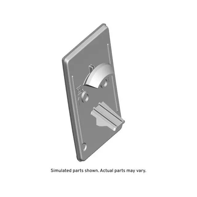 GM1029144 Front Bumper Insert Tow Hook Cover