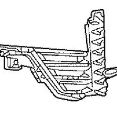 GM1038301C Driver Side Front Bumper Insert