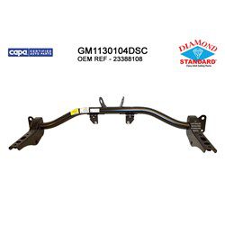 GM1130104DSC Rear Bumper Hitch Rebar