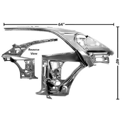 GLA1023D Repair Panels Door Frame Driver Side GLA1023D Repair Panels Door Frame Driver Side