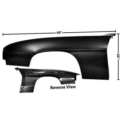 GLA1039T Fender Panel Driver Side