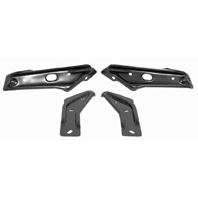 GLA1411I Front Bumper Bracket Set Driver Side/Passenger Side