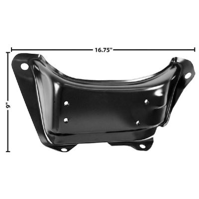 GLA1614A Front Bumper Bracket Passenger Side GLA1614A Front Bumper Bracket Passenger Side