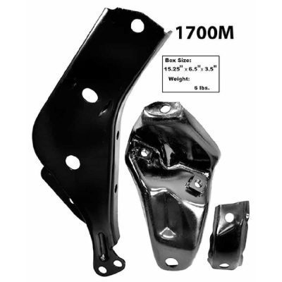 GLA1700M Front Bumper Bracket Passenger Side GLA1700M Front Bumper Bracket Passenger Side