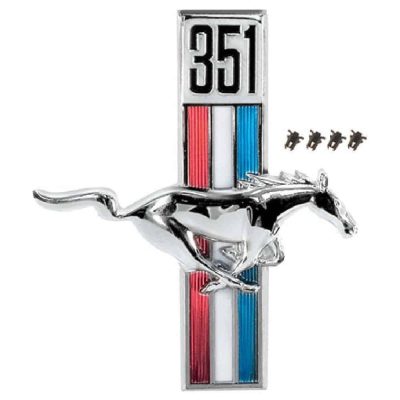 GLAEM3606 Horse Fender Emblem GLAEM3606 Horse Fender Emblem