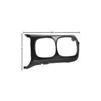 GLAM1069B Front Light Headlight Assembly Bezel & Bucket GLAM1069B Front Light Headlight Assembly Bezel & Bucket