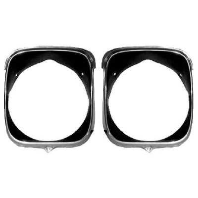 GLAM1396 Front Light Headlight Bezel GLAM1396 Front Light Headlight Bezel