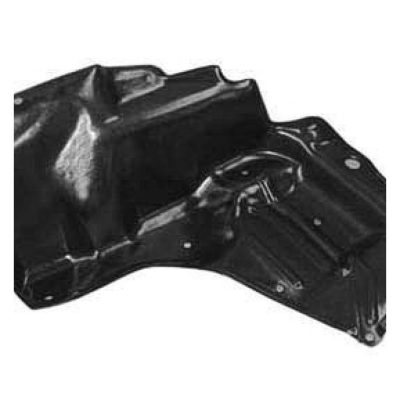 GM1228102 Front Bumper Under Car Shield Driver Side