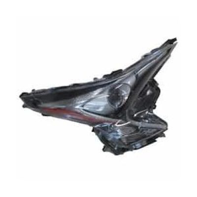TO2519192C Passenger Side Headlight Lens and Housing