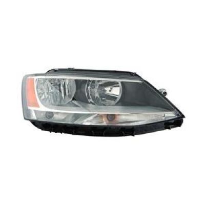 VW2503146C Passenger Side Headlight Assembly
