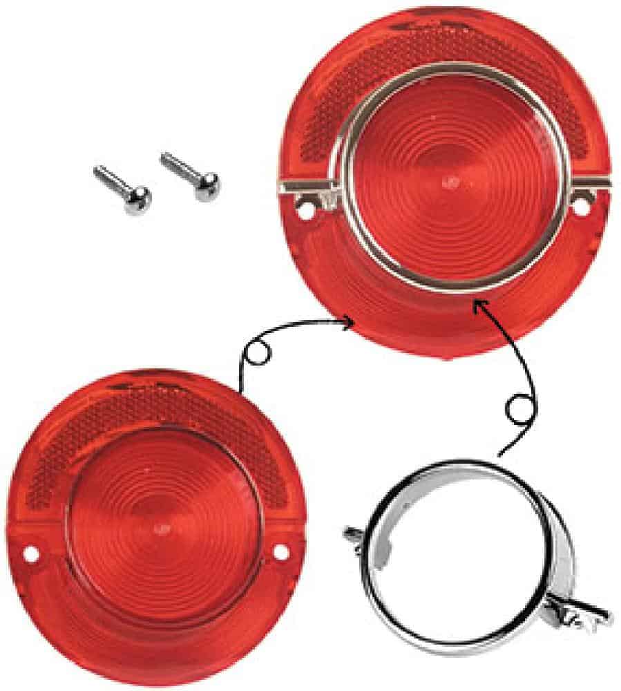 GLA1712 Rear Light Tail Lamp Lens Ring GLA1712 Rear Light Tail Lamp Lens Ring