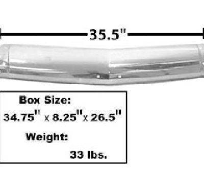 GLA4055 Front Bumper Face Bar