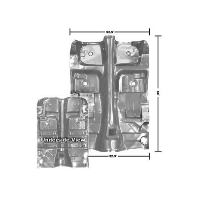 GLA1045ZWT Floor Pan Complete GLA1045ZWT Floor Pan Complete