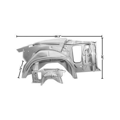 GLA1417CWT Repair Panels Quarter Frame Passenger Side