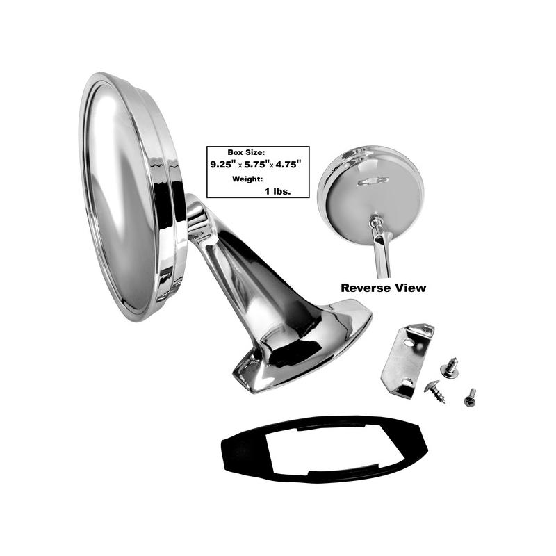 GLAM1036C Mirror Manual Passenger Side GLAM1036C Mirror Manual Passenger Side